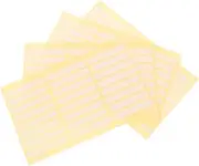 OATIPHO 4Sheets Double Sided Nail Display Tape for Manicure Adhesive Nail Holder Strips Total Stickers Random Styles for Nail Salons Schools and Personal Use