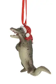 Aussie Christmas Hanging Decoration - Crocodile - 8cm