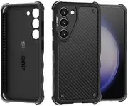 by SHLDAir S24 Rugged Case, Designed for Samsung, Black