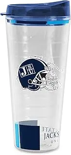 Rico Industries NCAA Mississippi Rebels - Ole Miss 22 oz Double Walled Insulated Tritan Mayhem Tumbler Cup Keeps Drinks Cold & Hot, USA Made