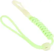 Toddmomy Scuba Diving Flashlight Lanyard Clip with Webbing Strap Quick Release Buckle Luminous Rope for Scuba Diving Flashlights Cameras
