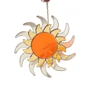 REAL Custom Stained Glass Sun Suncatcher Party Gift Modern Wall Hangings Decor