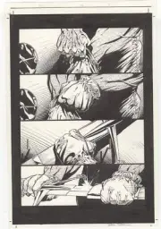 X-0 Manowar #48 pg 1 Original Valiant Comic Art by Bart Sears