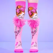 Madmia Socks Ages 6-99 One Size Fits Most - BALLERINA Novelty Socks