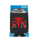 Rn Nurse Logo - Novelty Funny Drinks Cooler Holders Stubby Holder