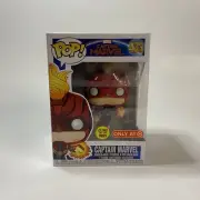 Funko Pop! Marvel CAPTAIN MARVEL GITD Glow In the Dark Target Exclusive #433