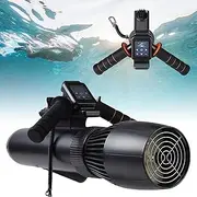 Underwater Scooter, 500W Underwater Booster, 2M/S speed, 40M Deep Waterproof, Portable Thrusters, Aluminum alloy material, 10000mAh Battery, for Diving Swimming Snorkeling