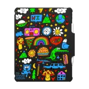 iPad Air 13-inch (M2/M3) Impact Folio Case Doodles by Matthew Langille