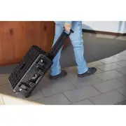 XXL CARRY-ON ROLLER LUGGAGE WATERPROOF TRAVEL CASE GRADED CARD SLABS STORAGE TCG
