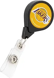 Desert Cactus Los Angeles Lakers Retractable Badge Holder NBA Team Ticket Clip Reel ID