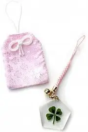 Alta Clover Amulet Bag with Root String