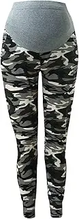 [Generic] Pants Pants Women's Camouflage Comfortable Stretchy Maternity Casual Maternity Pants Maternity Yoga Leggings