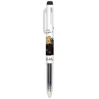 在飛比找樂天市場購物網優惠-小禮堂 懶懶熊 日製 多色筆 原子筆 三色筆 0.5mm P