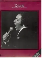 PAUL ANKA "DIANA" SHEET MUSIC PIECE PIANO/VOCAL/GUITAR CHORDS-RARE-NEW ON SALE