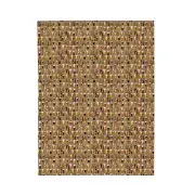 Cozy Velveteen Plush Blanket Retro Beer, Fall Winter Celebrations, Thanksgiving