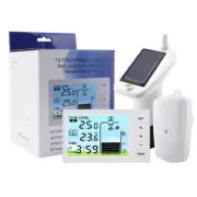 Ultrasonic Water Level Sensor Gauge with Temperature Display for Liquid Depth