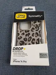 OtterBox Symmetry Series+ Case with MagSafe for iPhone 14 Pro Animal Print New