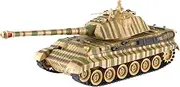 Doyusha WBT-1KT RC World Battle Tank, Germany, King Tiger, 40 MHz, Equipped with Infrared Battle System, Electric Radio Control