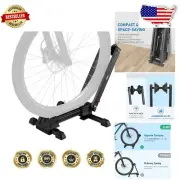 Compact Foldable Bike Stand for Mountain and Road Bicycles - 20”-29” Compatible