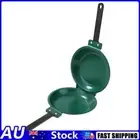 Non-stick Flip Pan Pancake Cake Maker Frying Pan for Gas Induction Cooker AU