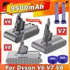 9500mAh Battery for Dyson V6 V7 V8 V10 SV09 SV10 SV11 SV12 Animal SONY & Filter