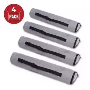 US Chess Federation's Quiver Chess Bag - Gray (4 Pack)