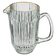 Amara 1.6L Glass Jug Pitcher Water/Juice Container Glassware w/ Handle Clear