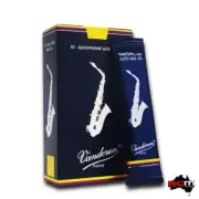 Vandoren Eb Alto Saxophone 1.0 Strength Reeds Box of 10 reeds made in France