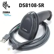 Zebra DS8108-SR00007ZZCN 1D 2D Handheld Area Imager Barcode Scanner W/ USB Cable