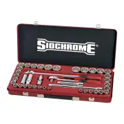 Sidchrome SCMT14104 - Socket Set 1/2 Drive 41 Piece AF/M