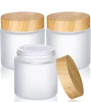 Geiserailie Glass Cosmetic Containers Empty Sample Jars with Leak