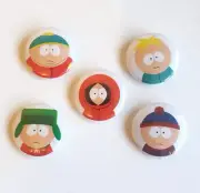 SOUTH PARK Badge Button Set 25mm 1" Pins Pinback 90s Cartman Kenny Kyle Stan