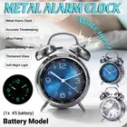 Metal Alarm Clock Small Mechanical Wake Up Clock Retro Desktop Table Clock AU