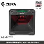 Zebra DS7708-SR00004ZCWW Laser 2D Scanner Barcode Scanner Wried w USB Cable