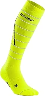 [CEP] Nighttech socks redesign for women, colourful reflective running stockings
