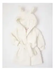 [Sprout] Fleece Gown in Cream