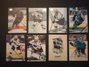 8 ct lot of Different Joe Thornton Cards Sharks
