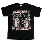 DIMEBAG DARRELL 吉他旗幟 BRAVADO 商品棉質運動裝 OVERSIZE 男士 T 恤