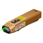 Everyday Carry Flat EDC Flashlight Rechargeable 1000 Lumens with Green Beam, ...
