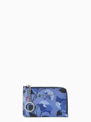 staci nouveau bloom medium l-zip card holder
