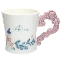 在飛比找momo購物網優惠-【小禮堂】Disney 迪士尼 愛麗絲 陶瓷馬克杯 咖啡杯 