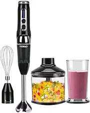 [TODO] Cordless Stick Blender Food Chopper Whisk 7.4V 2000mAh Handheld Electric Blender