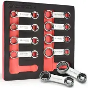 CROM Torque Adapter Extension Set - 12-Point Box End Torque Wrench Adapter wi...