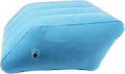 Leg Elevation Pillow, Inflatable PVC Parallelogram Leg Supporting Pillow, Improve Circulation Stress Relief Leg Rest Pillow for Pregnancy Surgery
