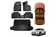 3D Floor Mats Boot Liner for Lexus LBX AWD 2024-Onwards All Weather Heavy Duty Cargo Car Trunk Luggage Tray