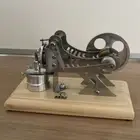 Live Vacuum Engine Model Toy Hot Air Stirling Engine Flame Eater Flame Licker