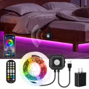 Motion Activated Under Bed Lights,9.8ft Motion Sensor LED Light Strip with Re...