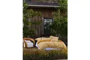 Lucy Saffron Quilt Cover Set - Double