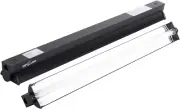 24W T5 HO UVB Lighting Combo Kit,Terrarium Hood Comes w/ Desert 10.0 UVB T5 Lamp