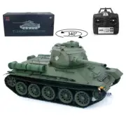 1:16 7.0 Heng Long 3909 Soviet T34-85 RTR IR RC Tank Plastic Version BB Shooting